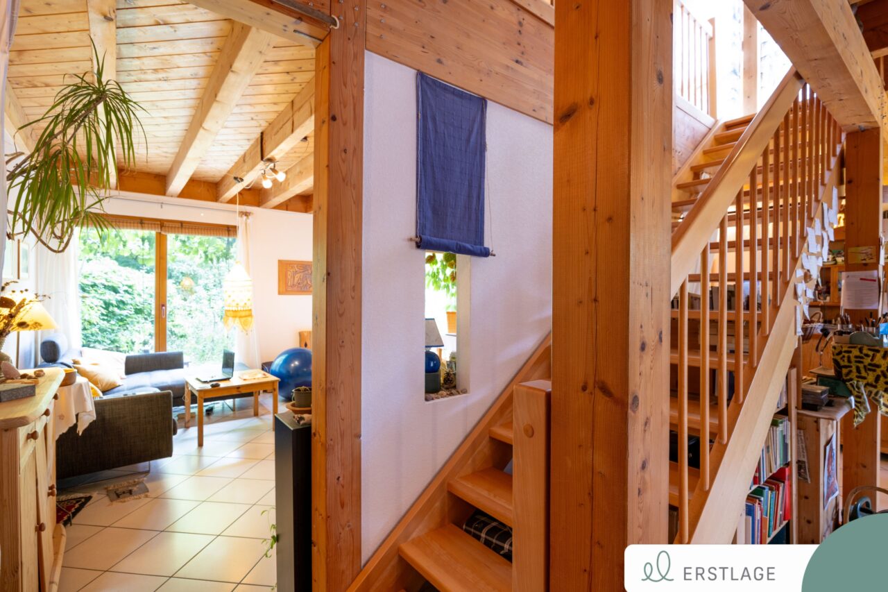 Blick Wohnzimmer