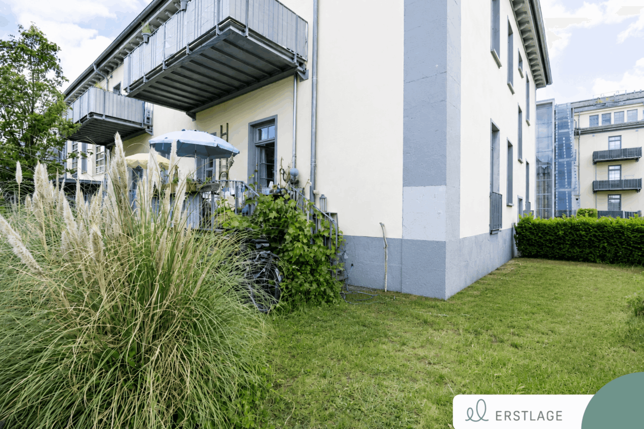 VOM US-CAMP ZUM MODERNEN WOHNQUARTIER: GEPFLEGTE 2-ZIMMER-WOHNUNG IN MAINZ