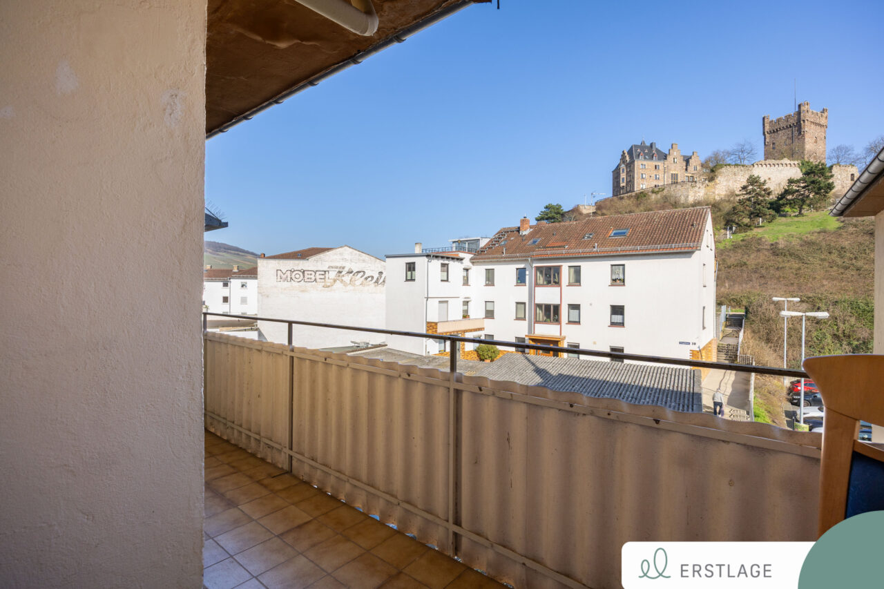 GEMÜTLICHE 3-ZIMMER-WOHNUNG MIT BALKON IM ZENTRUM VON BINGEN AM RHEIN